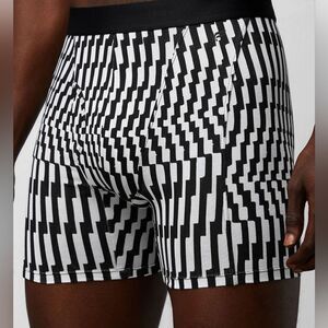 Fabletics The 24-7 Boxer Brief Size S B/W Tactical Stripe NWT and in packaging